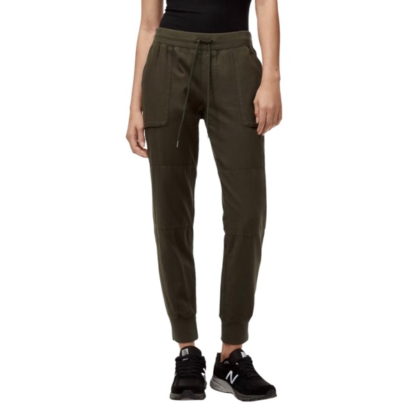 Aritzia Olive Green Jogging Pants XS - Picture 2 of 9